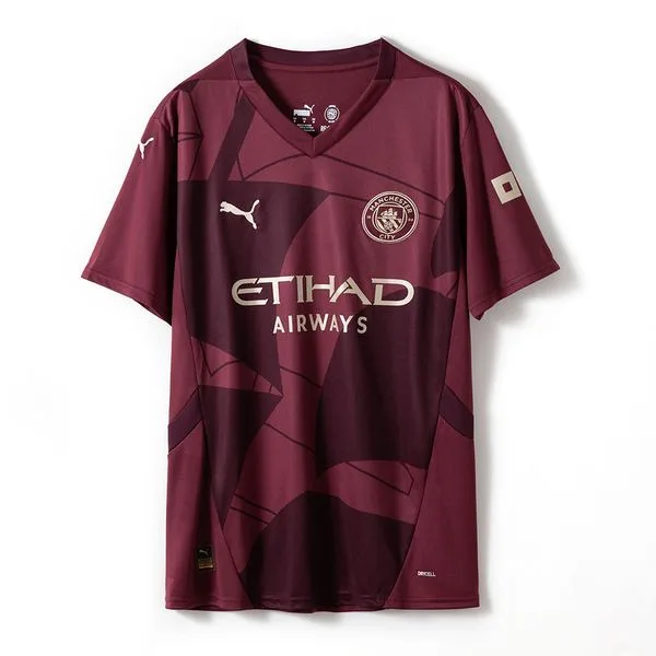 Camiseta de fútbol Manchester City 2024/25 TERCERA MANGA CORTA VERSION FAN